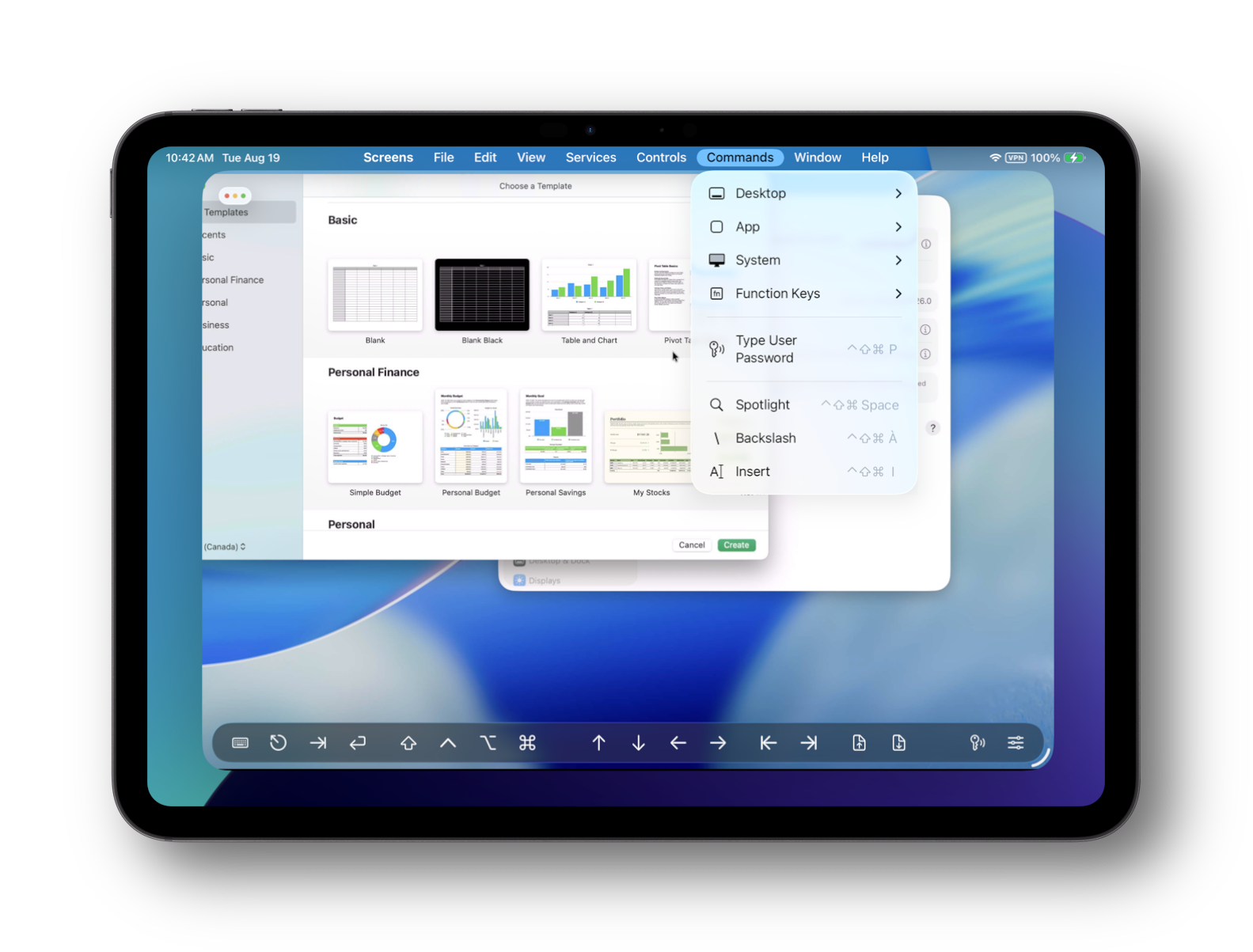 Ipad Menu 26