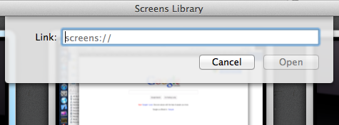 Screens Vnc Mac Url Schemes